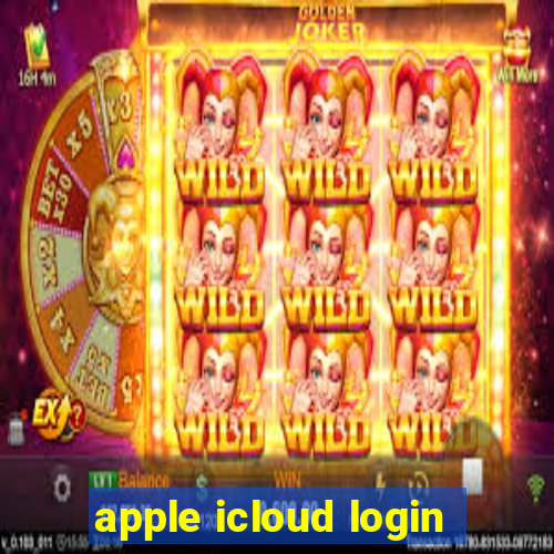 apple icloud login